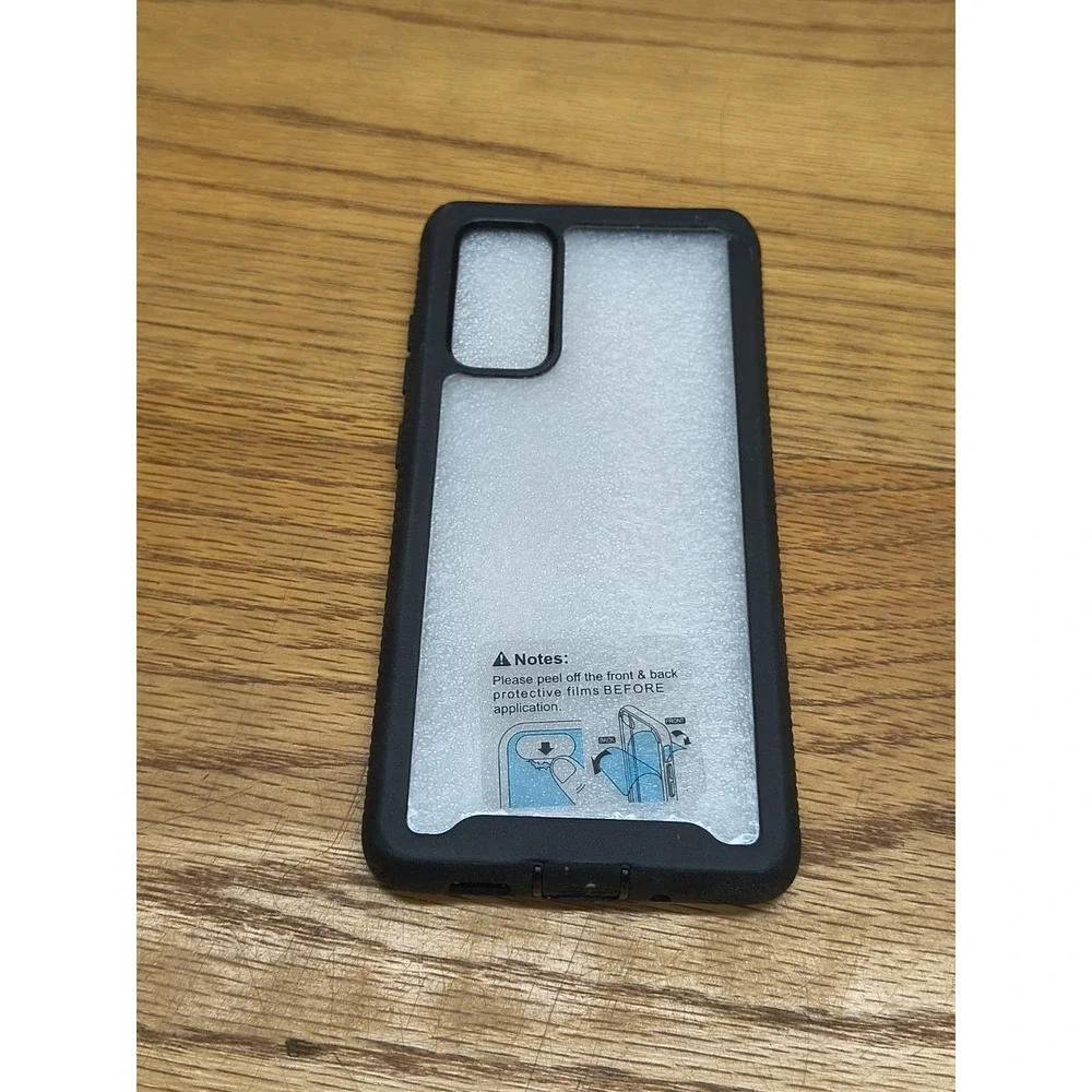 Case For Samsung Galaxy S20 FE 5G Black Border Phone Hard Cover‎ Protection